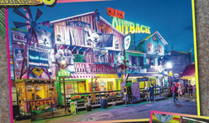 Das Fahrgeschäft Crazy Outback