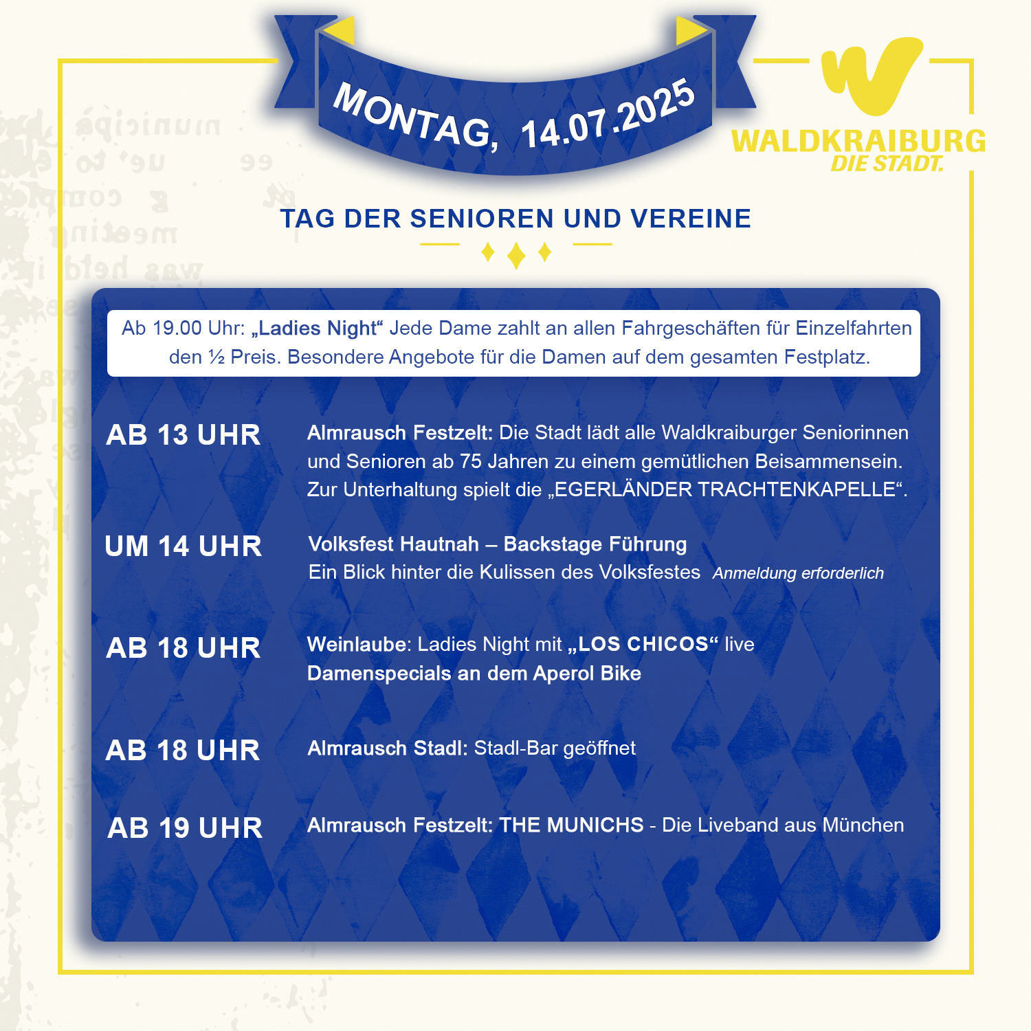 Montag, 14.7.2025